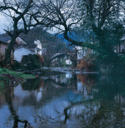 乡村,河流,桥,自然,垂直画幅,水,艺术,地形,景观设计,建筑