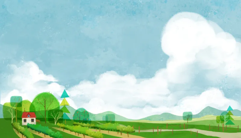 风景插画 菜园 自然 草原 植物 背景 风景 天空 绘画插图 树图片素材下载 稿定素材 风景插画 菜园 自然 草原 植物 背景 风景 天空 绘画插图 树图片素材下载 稿定素材