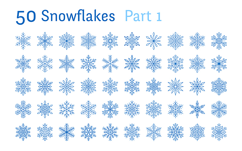可爱的,贺卡,新年前夕,计算机图标,雪花,蓝色,分离着色,下雪