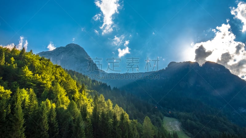 julian alps,宏伟,云景,运动,自然界的状态,野生动物,环境,天气,小路,岩石