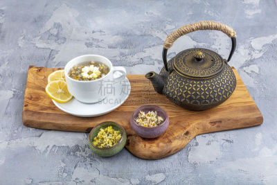 茶杯,茶壶,甘菊,东方人,铸件,铸铁,热,顺势医学,药,杯