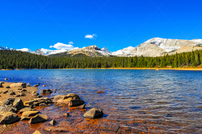 湖,科罗拉多州,州立公园,云景,雪山,云,雪,公园,河流,自然荒野区