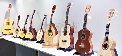 吉他,商店,商务,多样,复古风格,现代,零售展示,古典式,设备用品,古典风格