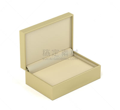 盒子,礼物,珠宝,空的,背景分离,华贵,模板,三维图形,皮革,容器