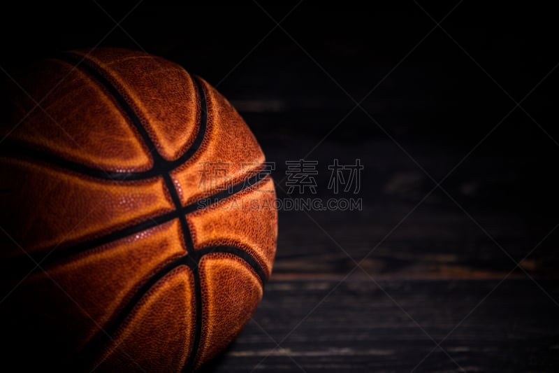 篮球,背景,木制,无人,暗色,运动,图像,水平画幅,皮革,nba