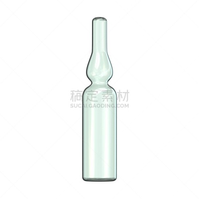 三维图形,小瓶,垂直画幅,空杯子