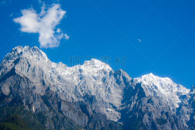 风景,虎跳峡,金沙河,丽江,自然,褐色,悬崖,沟壑,水平画幅,山
