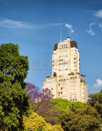 布宜诺斯艾利斯,树梢,国内著名景点,当地著名景点,景观设计,环境,云,乐蔻勒塔公墓,天气,公园