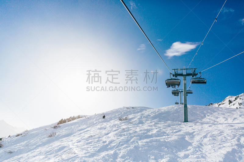 滑雪缆车,梅瑞贝尔,三个村落