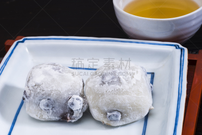 白色,茶,传统,绿茶,日本点心,粳米,膳食,图像,赤豆