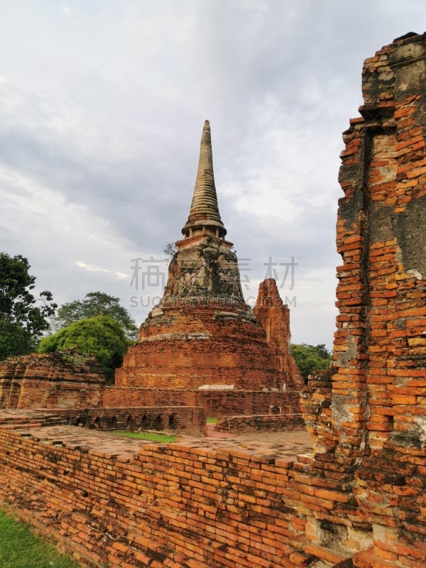 Ayutthaya​ view​ by​ Wat​ Mahathat