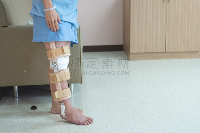 韧带,病人,病房,膝,脊柱,修改系列,护膝,支撑,手术