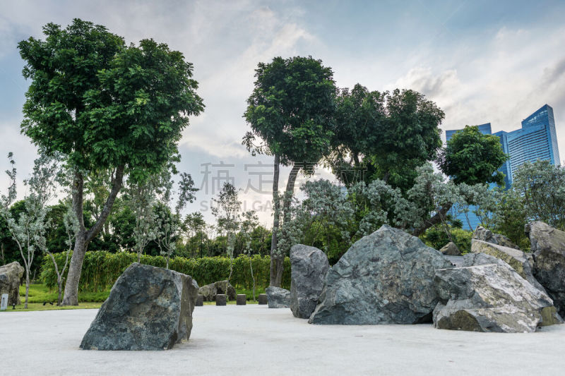 夏天,城市,都市风景,风景,公园,景观设计,居住区,自然美,中苏格兰,草坪