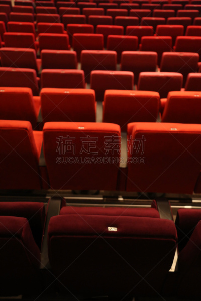 会议中心,室内,红色,横截面,空的,成一排,背景,商务,图像,垂直画幅