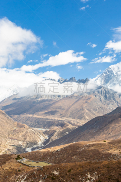 尼泊尔,珠穆朗玛峰,阿马达布朗峰,徒步旅行,大本营,运动,景观设计,灵感,世界遗产,技术