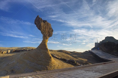 风景,岩石,公园,皇后区,动物头,自然,图像,著名景点,野柳地质公园,无人