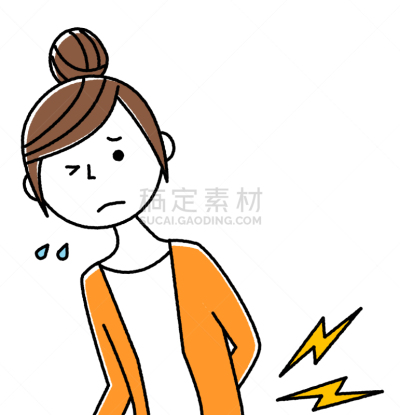 母亲,青年女人,背痛,仅日本人,家庭,幼儿园,臀,女人,围裙,疝