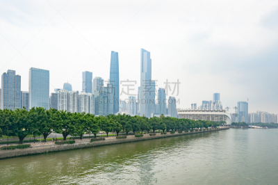 广州,珠江新城,城市天际线