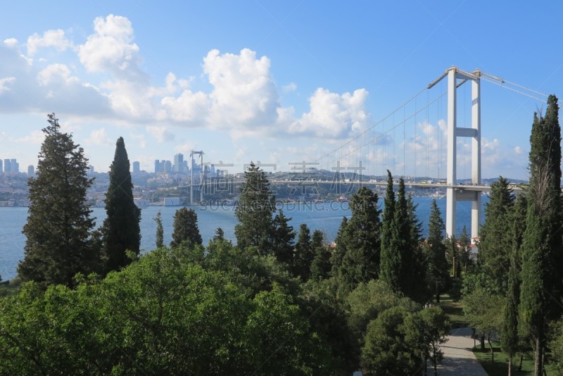 The Sea of ​​Marmara martyrs of 25 July 2019 bridge nature Istanbul Turkey