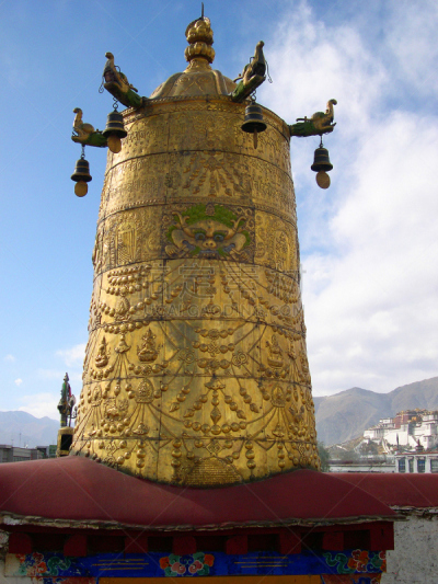大昭寺,屋顶,大特写,传教士,垂直画幅,纪念碑,灵性,古董,古典式,东亚