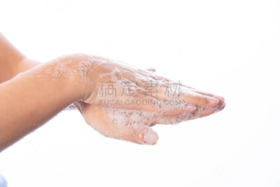 卫生,手,肥皂泡,湿,无法辨认的人,一个人,仅一个女人,环境净化,人