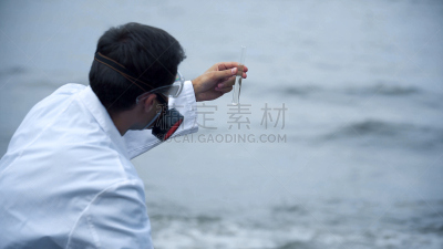 化学家,海洋,环境,环境损害,水样,水,生物科技,水平画幅,装管,生物学家