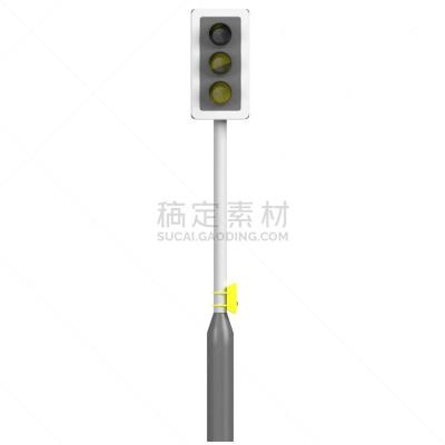 杆,红绿灯,人行横道,按钮,行人交叉路标志,城市生活,交通,路口,行人,绘画插图