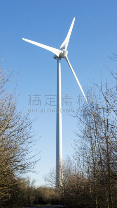 风轮机,天空,在之后,分离着色,青绿色,与众不同,有序,可再生能源,背景分离