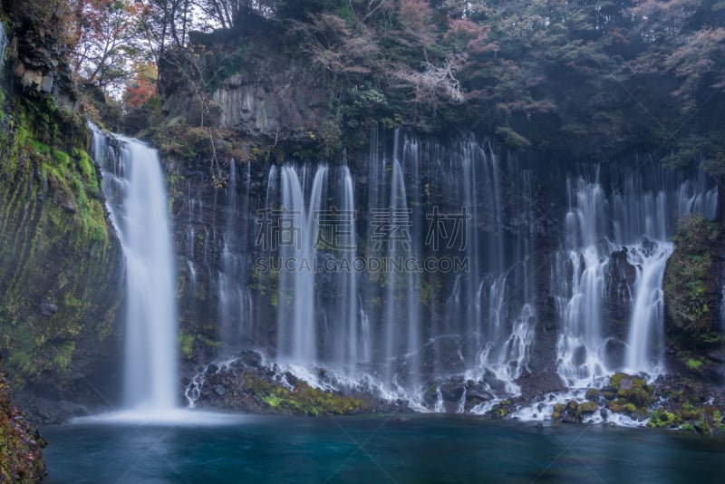 shiraito falls,富士宫,静冈县,富士山,水,美,公园,里山,水平画幅,瀑布