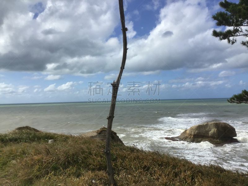 风景,斗篷,石川县,风,图像,海洋,太平洋,无人,里山