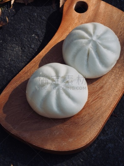 中式小笼包,东方食品,叶子,韩国食物,传统,蔬菜,小圆面包,清新,中文,面包