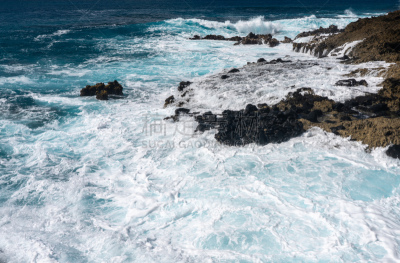 海岸线,波浪,岩石,瓦胡岛,冬天,波音达猎犬,太平洋岛屿,环境,自然神力,海浪