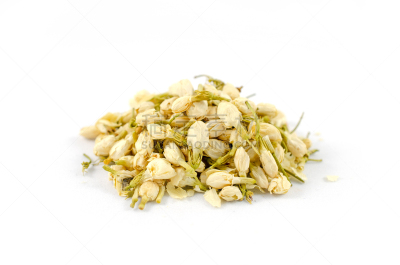 茶叶,白色背景,干的,特写,饮料,茶,传统,菜单,绿茶,自然界的状态