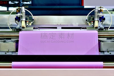 纺织品,设备用品,传送带,紫色,特写,商务,技术,印染辊,色彩鲜艳,商业金融和工业