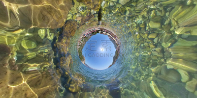 海洋,隧道,小星球的格式