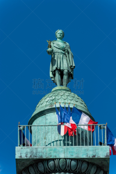 法国,雕像,旺多姆广场,拿破仑一世,巴黎,柱子,贞德,方向,在上面,传统