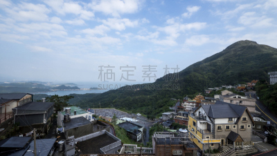 山,一只动物,地形,九份,天空,美,水平画幅,美人,户外,著名景点