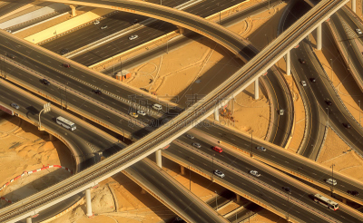 公路,市区,路口,迪拜塔,计划书,视点,汽车,交通,波斯湾,现代