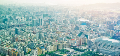 现代,城市,看风景,全景,航拍视角,第101号,天空,早晨