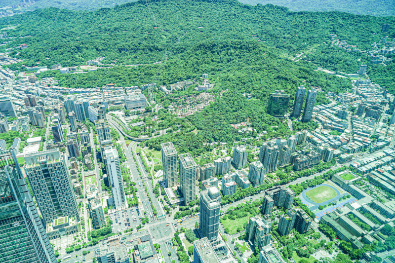 天空,蓝色,透明,都市风景