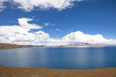 湖,羊卓雍措,yamdrok yamtso,天空,河流,水平画幅,雪,无人,户外,干净