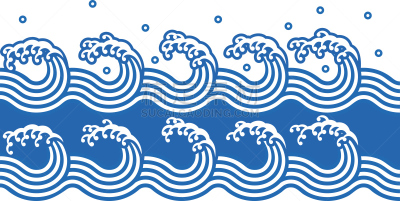 蓝色,波形,环境,海啸,波浪,背景,地球女神,绘画插图,波纹,自然