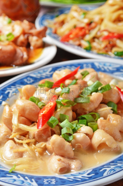 动物肠,生姜,猪肉,客家族,动物消化系统,开胃品,膳食,开胃酱,著名景点,晚餐