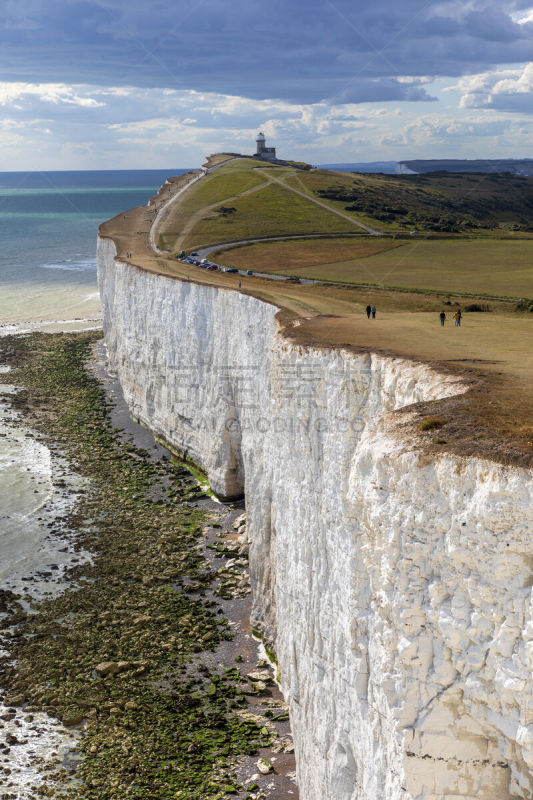 英国,伊斯特本,著名自然景观,一个人,英格兰,著名景点,古典式,19世纪风格,南丘,户外