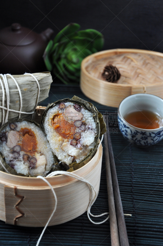 粽子,传统,食品,端午节,米饺子,饺子,垂直画幅,荷花,配方,膳食