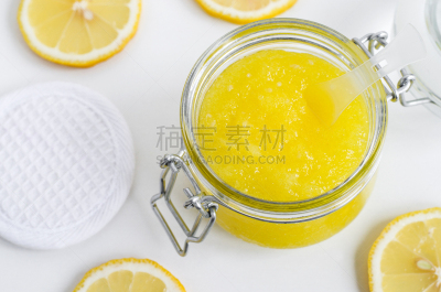 去角质,广口瓶,自制的,自己动手,配方,柠檬,spa美容,面膜,透过窗户往外看,美容