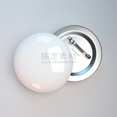 证章,胸针,图钉,三维图形,绘画插图,个人随身用品,美,空白的,圆形,无人