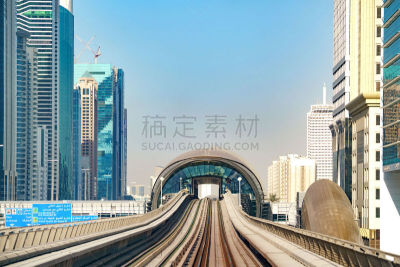 迪拜,巴黎地铁,阿联酋大厦,2020迪拜世博会,高架铁路铁轨,电力火车,谢赫扎耶德路,无人驾驶运输,铁路运输,自主技术