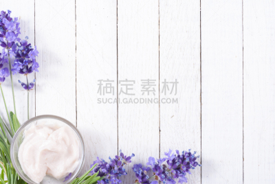 熏衣草,面霜,薰衣草色,健康保健,乡村风格,背景,护手霜,木制,花