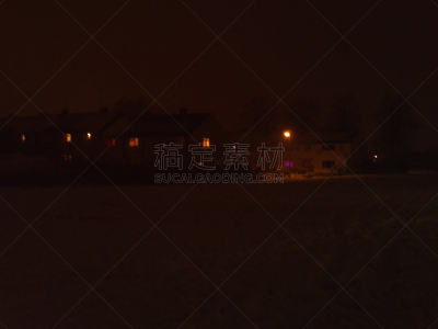 夜晚,十二月,扫雪车,2017年,寒冷,水平画幅,雪,无人,路,城市天际线